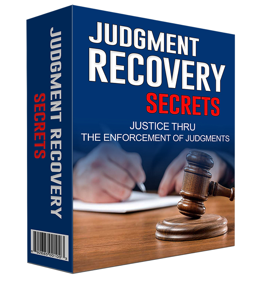 Judgment recovery course